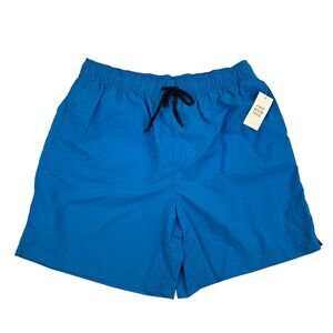 And Now This Mens Regular Fit Nylon Drawstring Hybrid Shorts Light Blue L